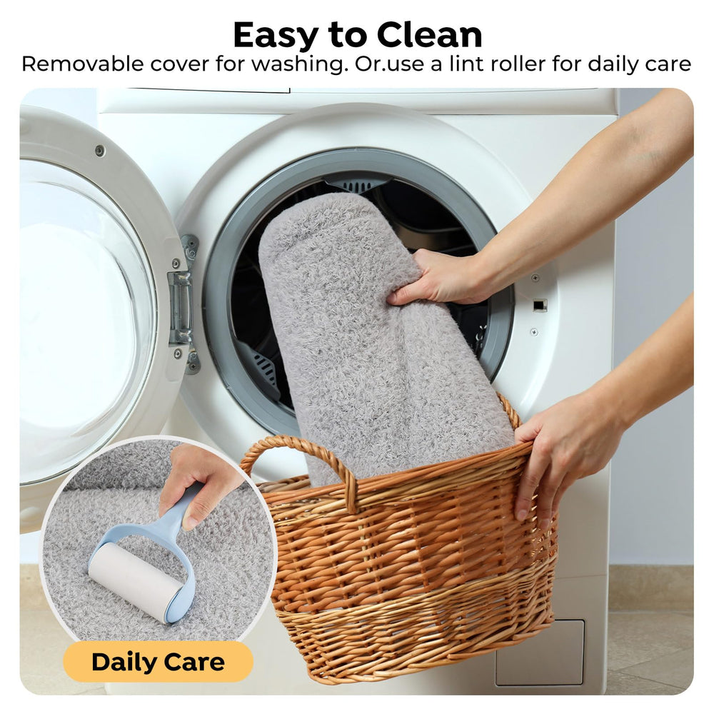 Veehoo 35-tall plush bed section invites cat naps and birdwatching.