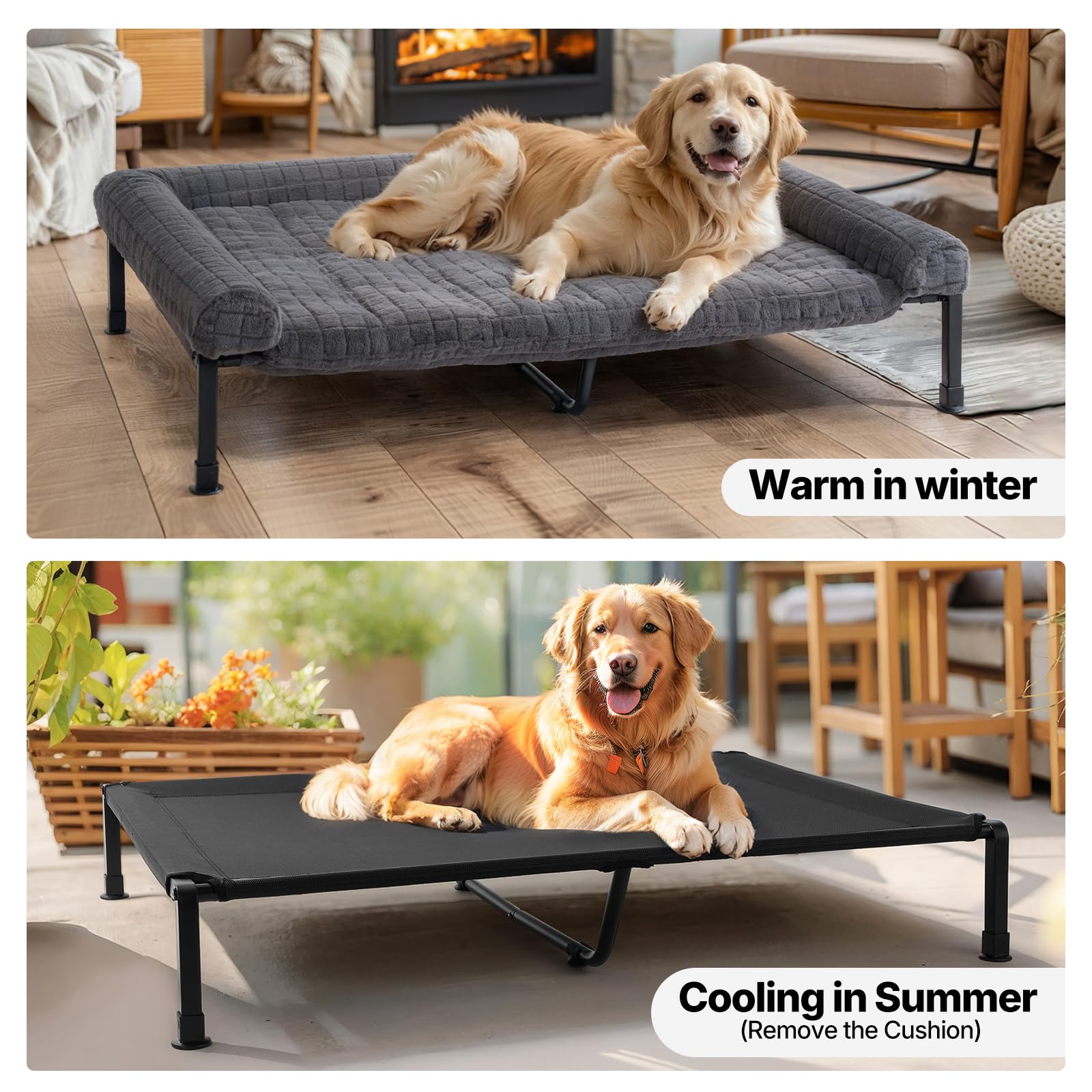 Veehoo breathable mesh panel demonstrates all-season cooling airflow