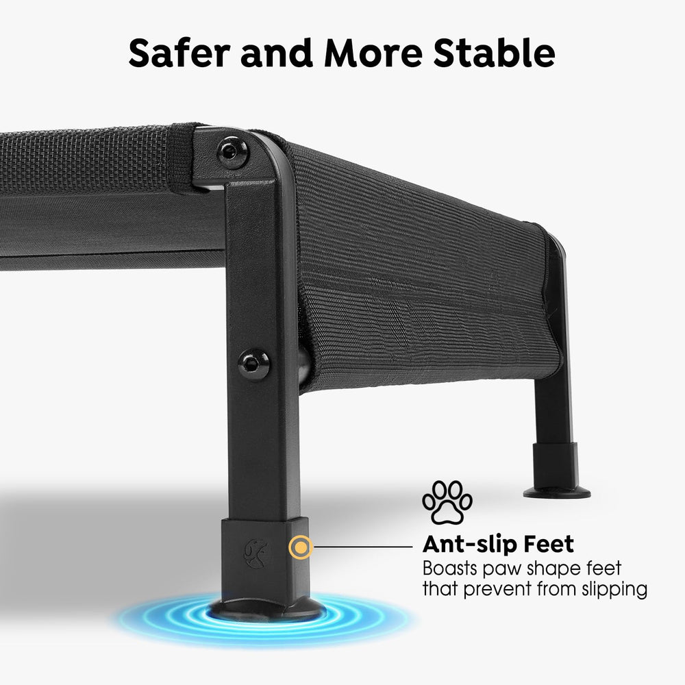 Veehoo cooling outdoor dog bed outdoor setup – ideal for patios