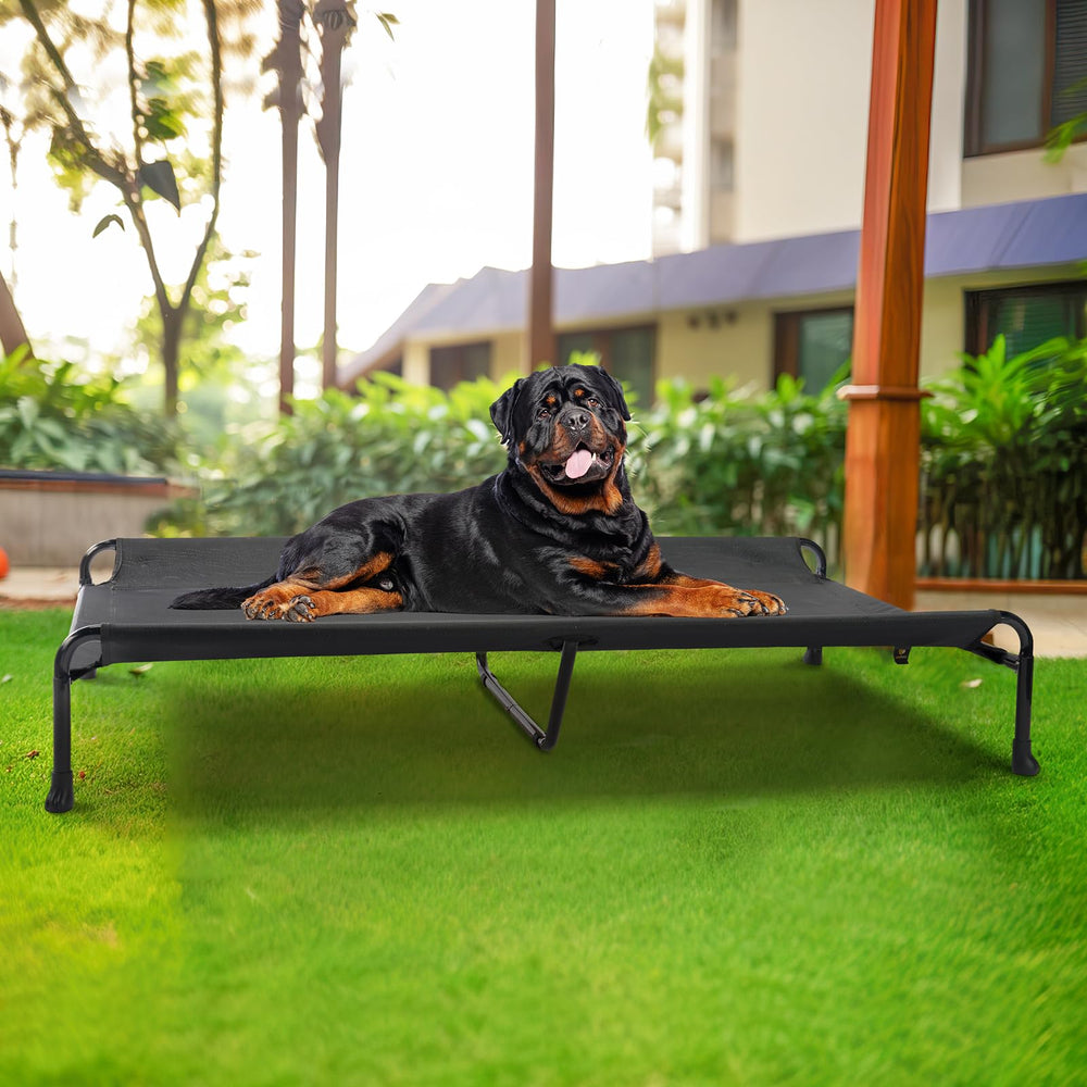Veehoo dog bed suitable for indoor and outdoor use, ideal for on-the-go pups.