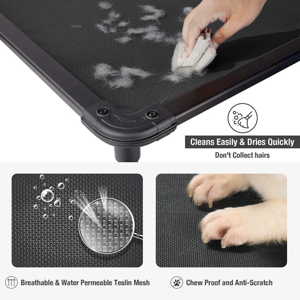 Outdoor-ready setup suitable for camping or patio use with easy portability.