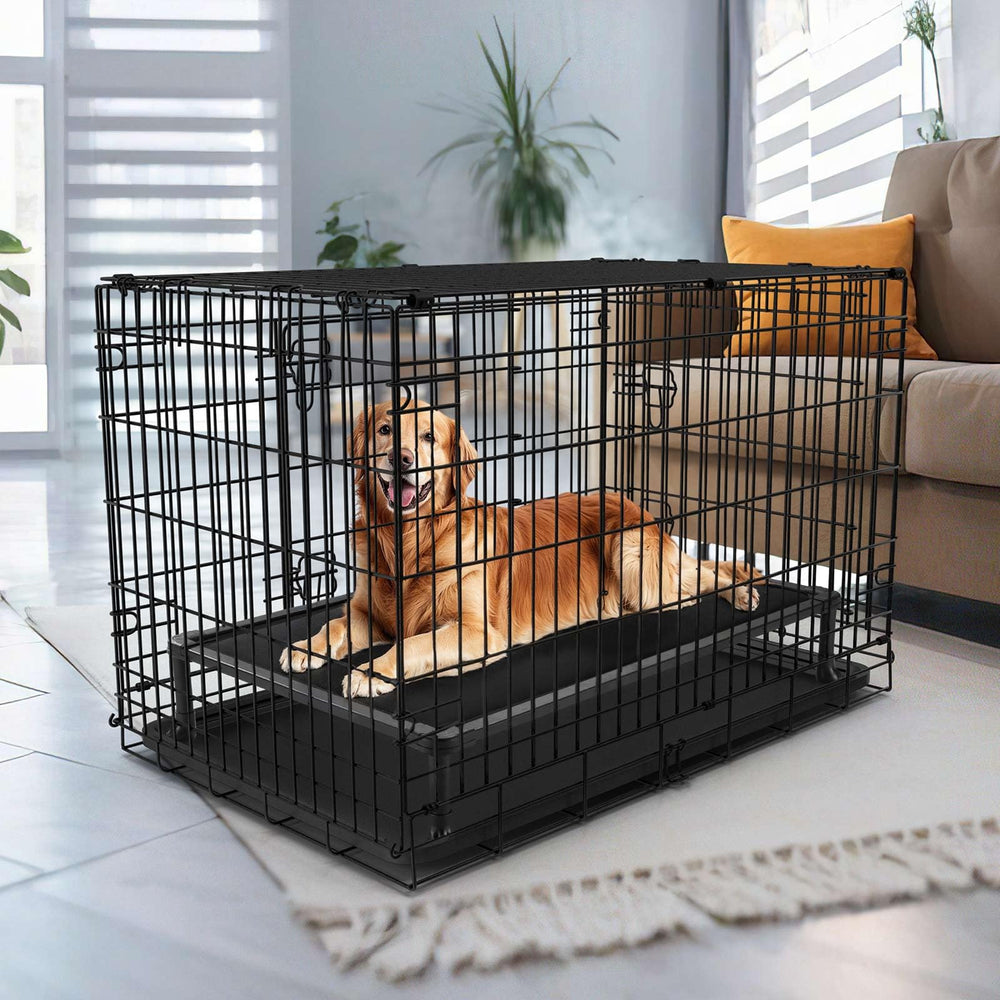 Veehoo easy-assembly dog bed demonstrates simple setup with included tools.