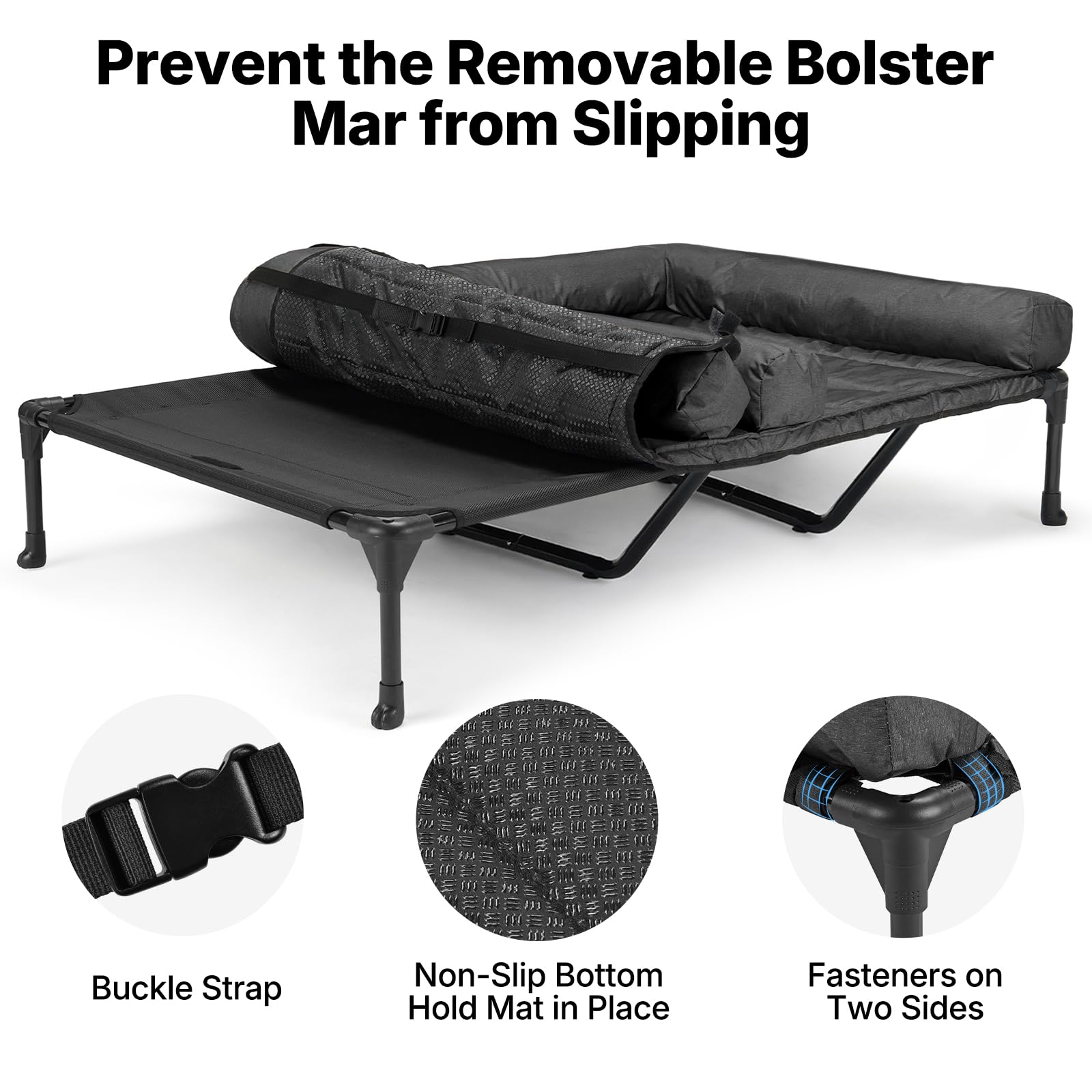 Veehoo Teslin mesh promotes airflow to keep pets refreshed