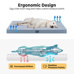 Veehoo three-sided guardrail design adds security while resting on elevated surface.