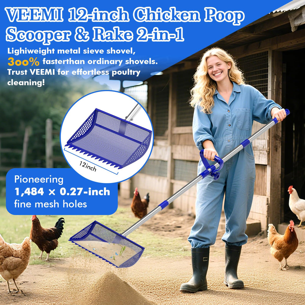 VEEMI 35-inch adjustable handle shows easy reach for tall users