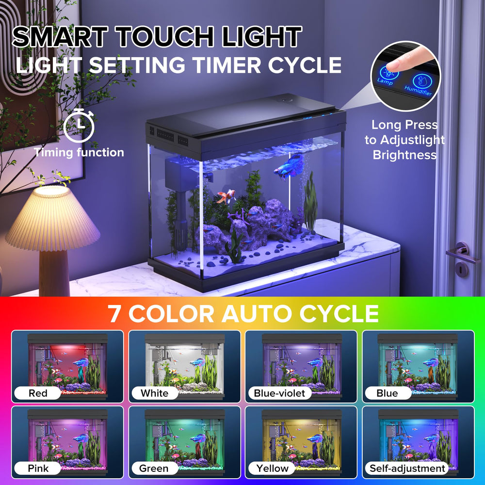 Vehipa 7 color LED auto cycle creates vibrant underwater lighting effects
