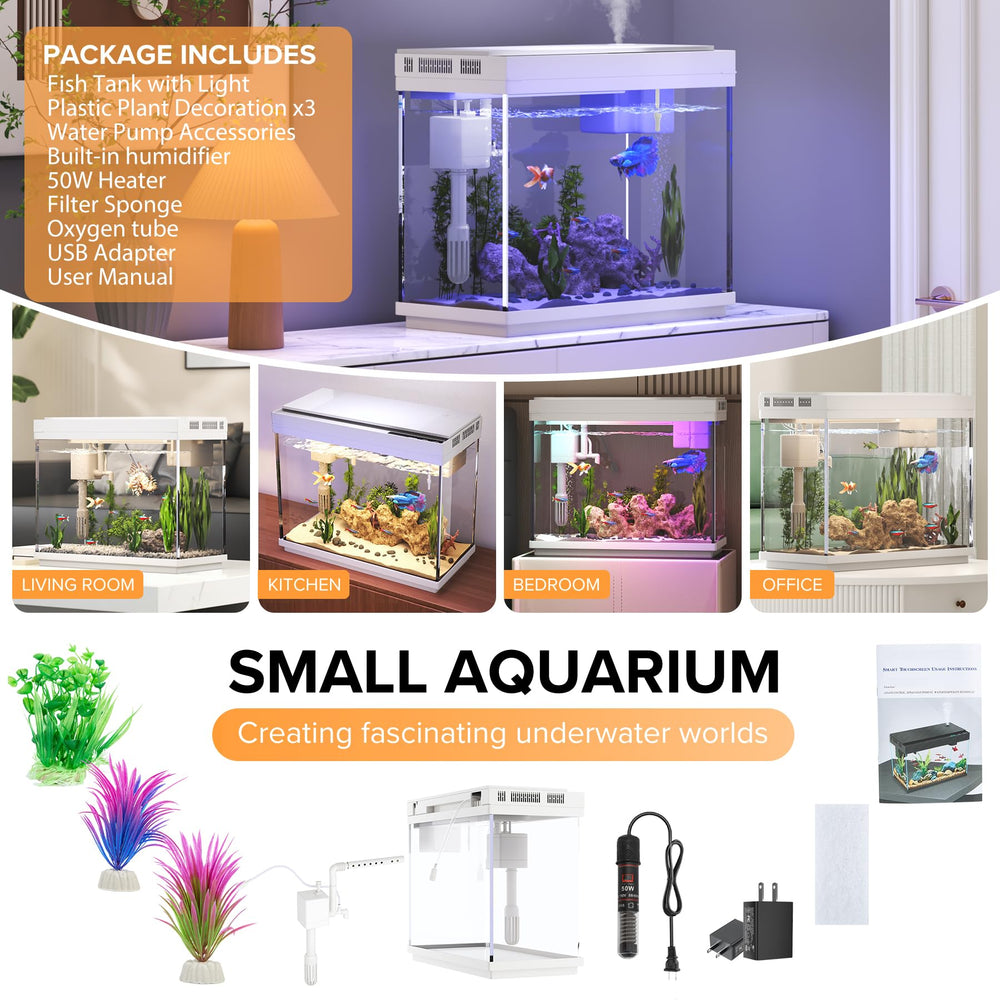 Vehipa aquarium quiet pump ensures calm water movement with low noise.