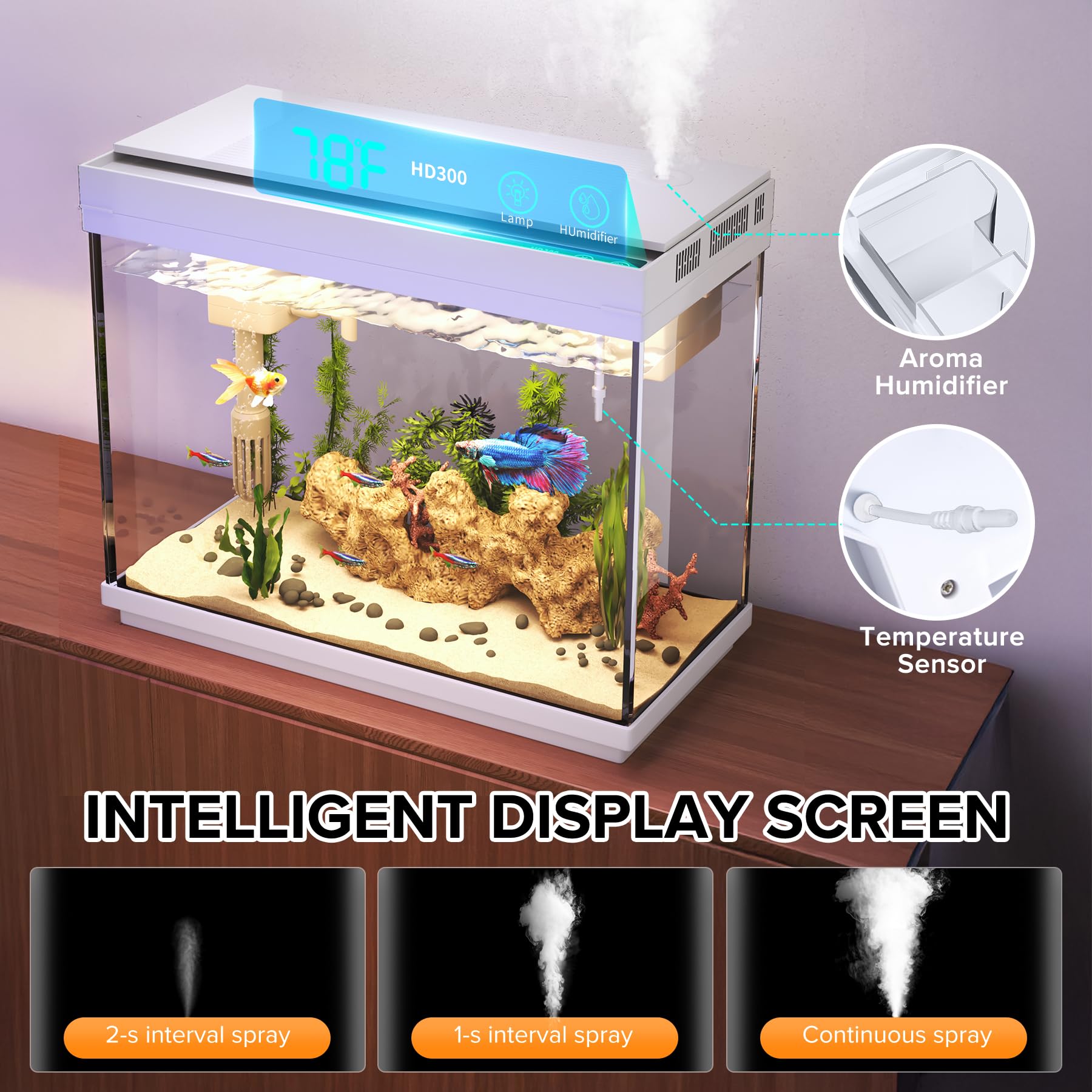 Vehipa aromatherapy extender built-in for customizable scent ambiance.