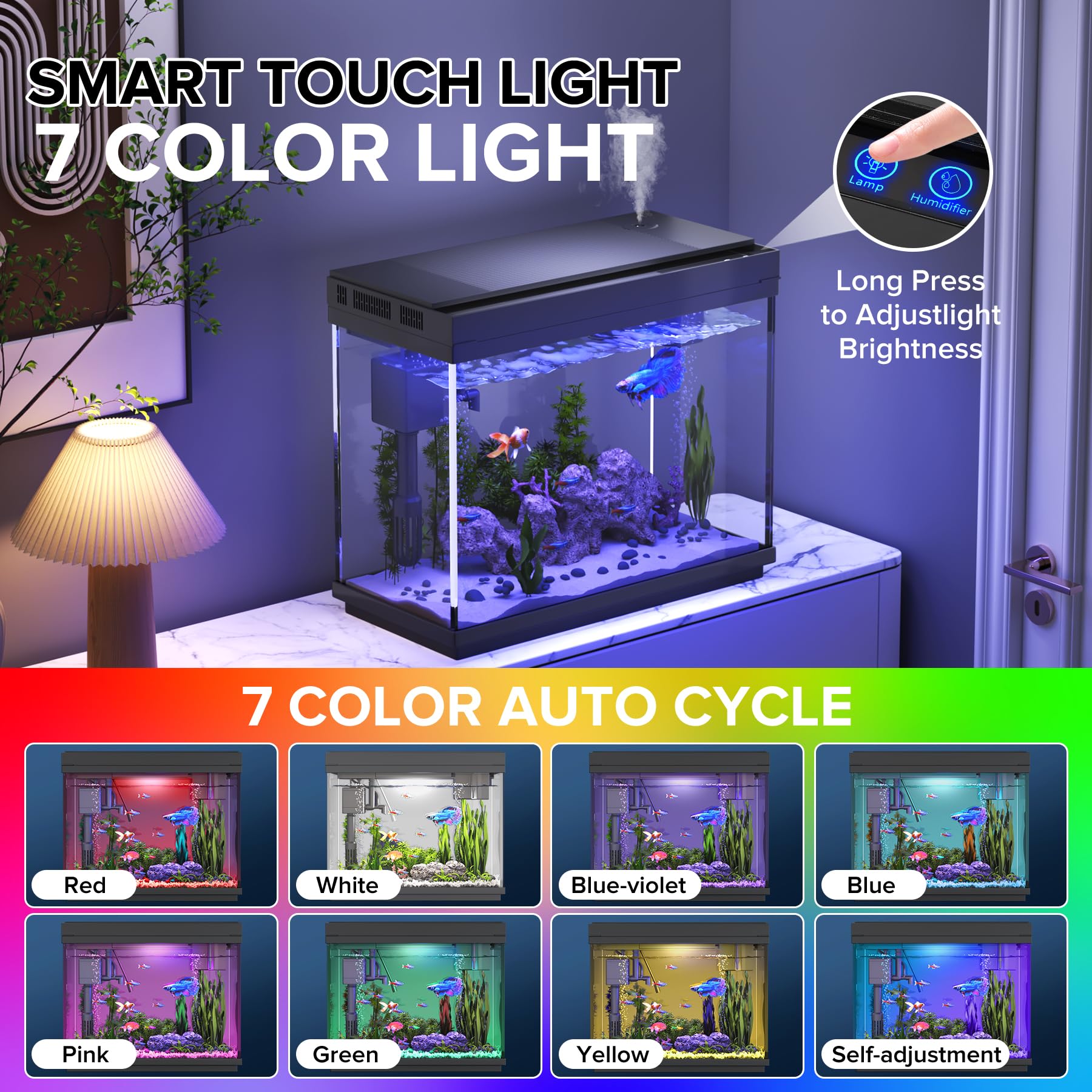 Vehipa fish tank digital temperature display lets you monitor water quickly