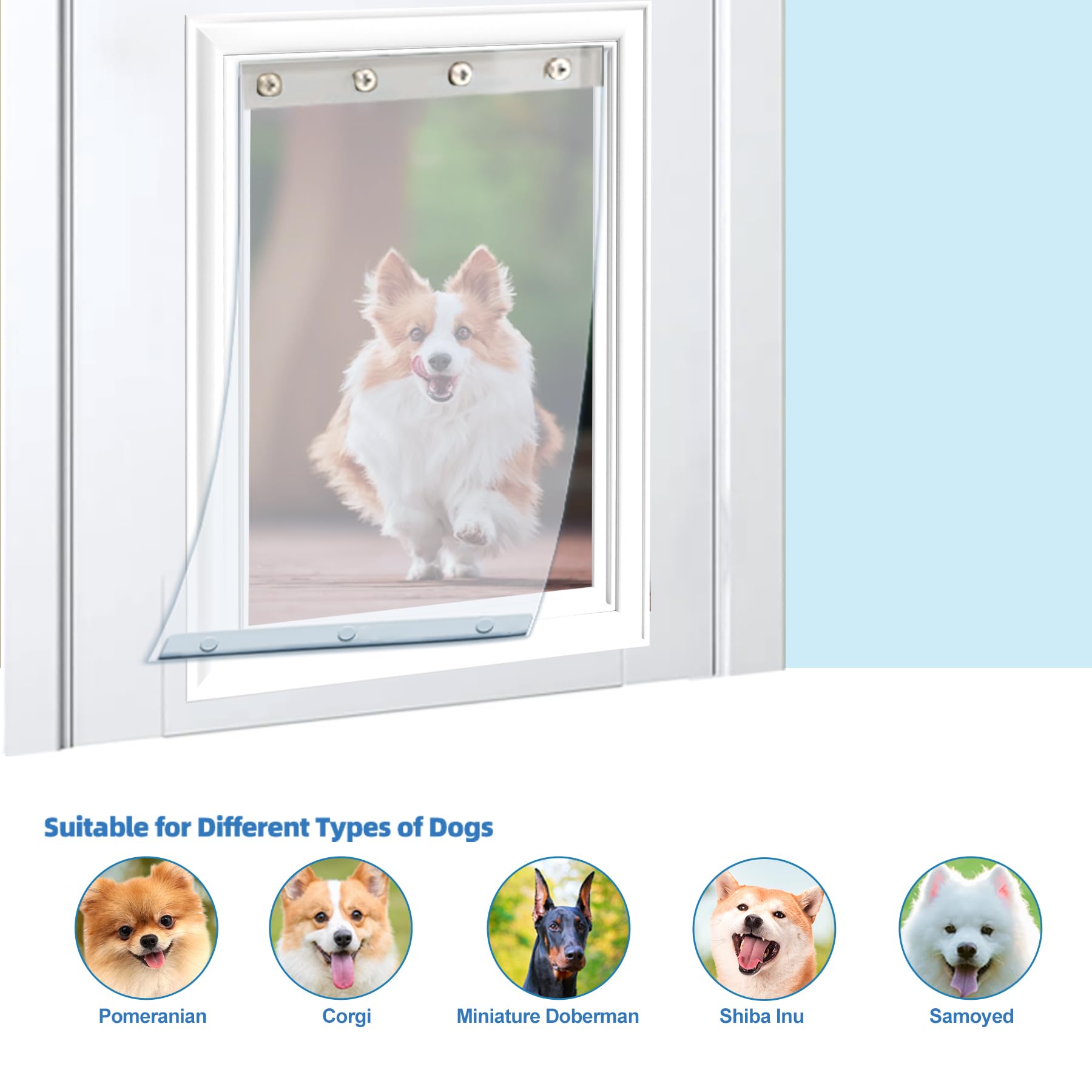 Vehipa two-pack replacement flaps - ready for quick, cost-saving door upgrades