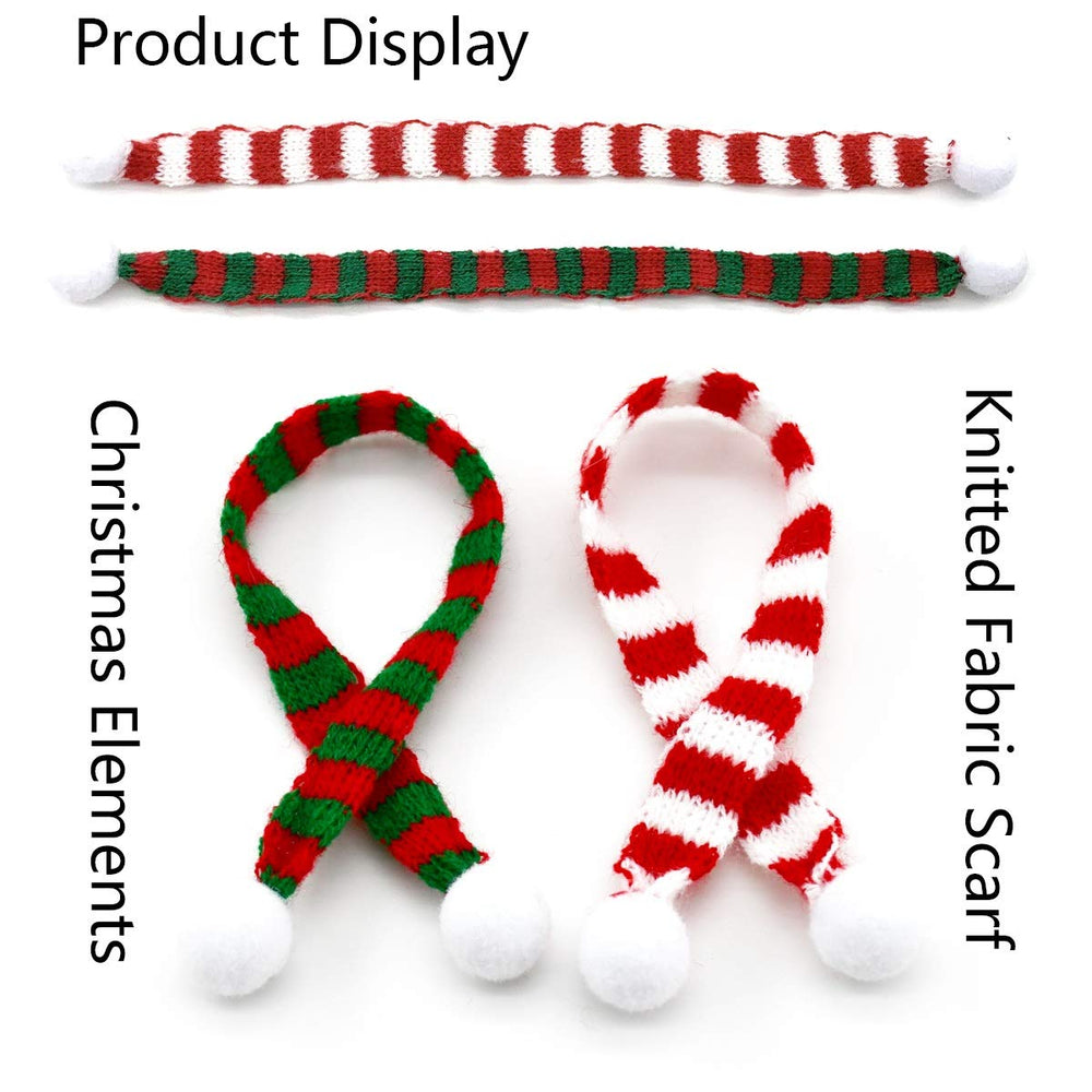 Vehomy dual-hat dual-scarf set for festive pet outfits and photos.