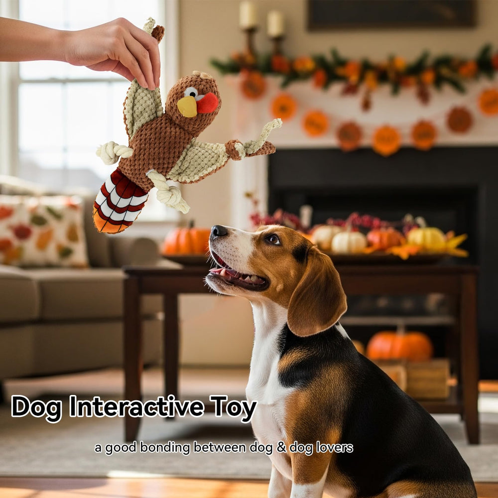 Vehomy turkey toy crinkle wings create texture and audible excitement for teething.
