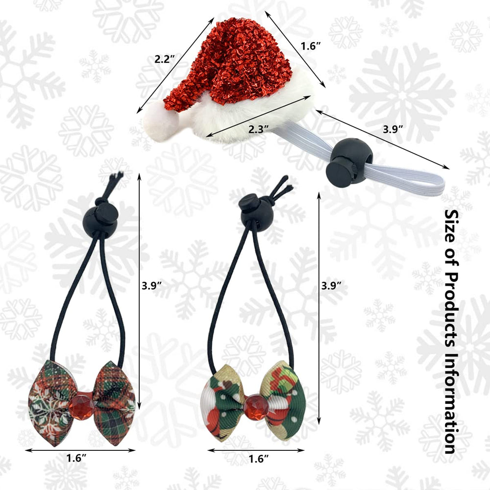 Vehomy woolen hat red for small pets, cozy accessory for wintertime cuddles and photos.