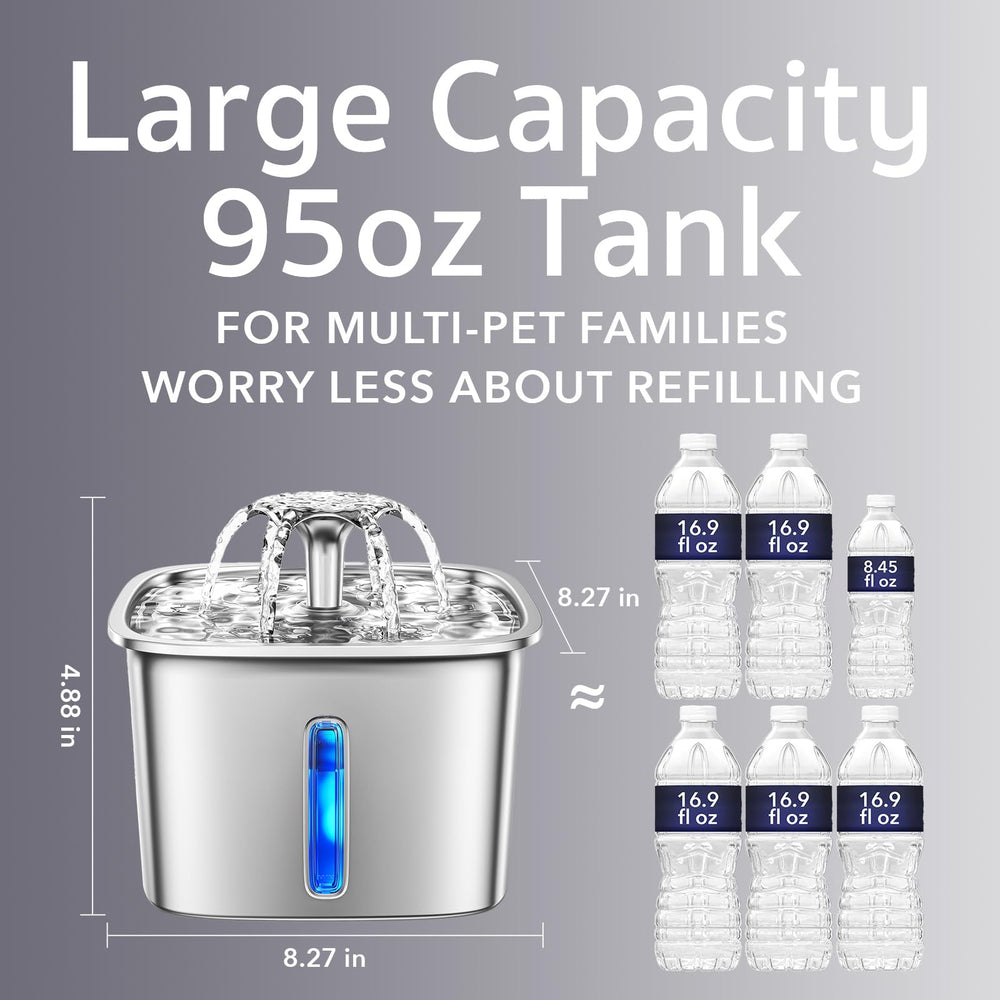 Veken 5-stage filtration system with silver and carbon for fresh-tasting water