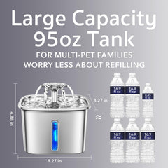 Veken 5-stage filtration system with silver and carbon for fresh-tasting water