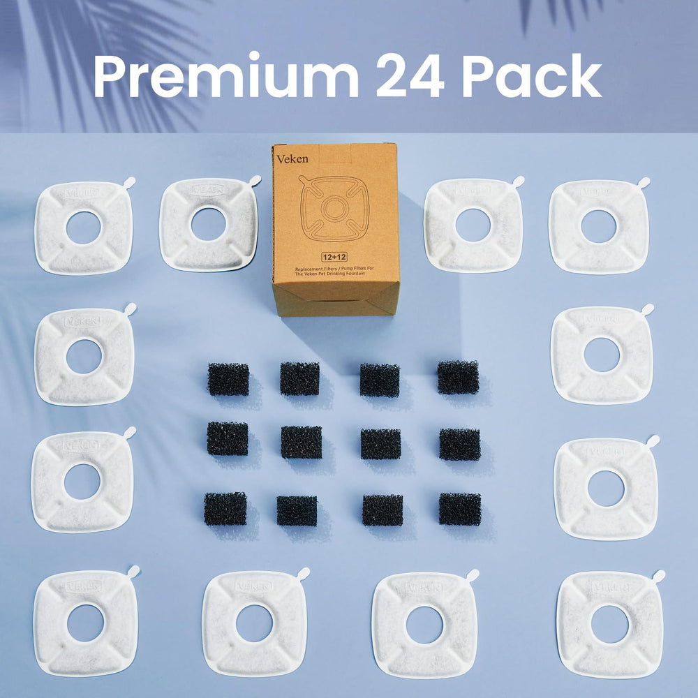 Veken compatible setup for 50oz to 108oz fountains shown.