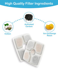 Veken 8-pack filters packaged sealed to preserve freshness until replacement.