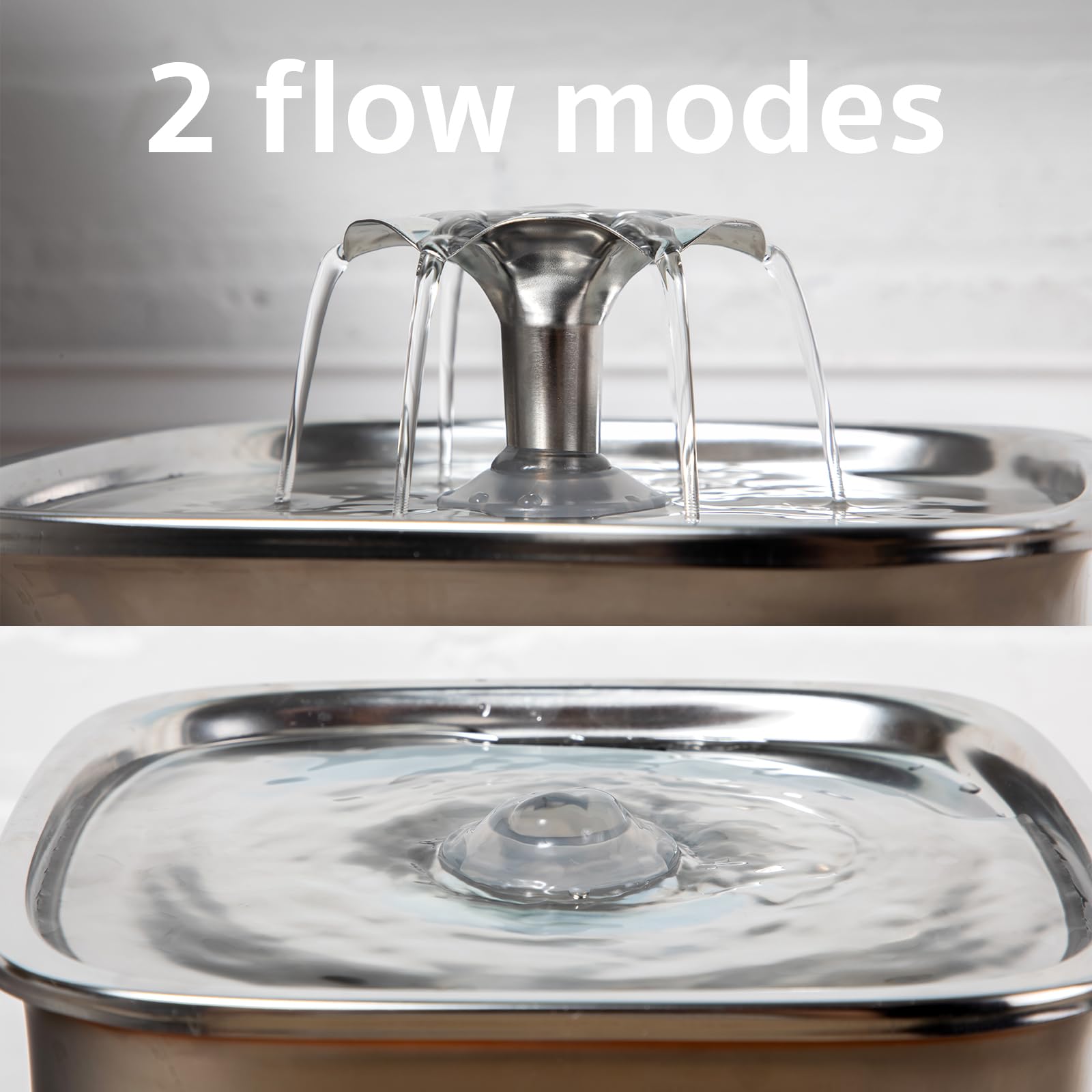 Veken silicone mat under fountain helps protect surfaces from spills.