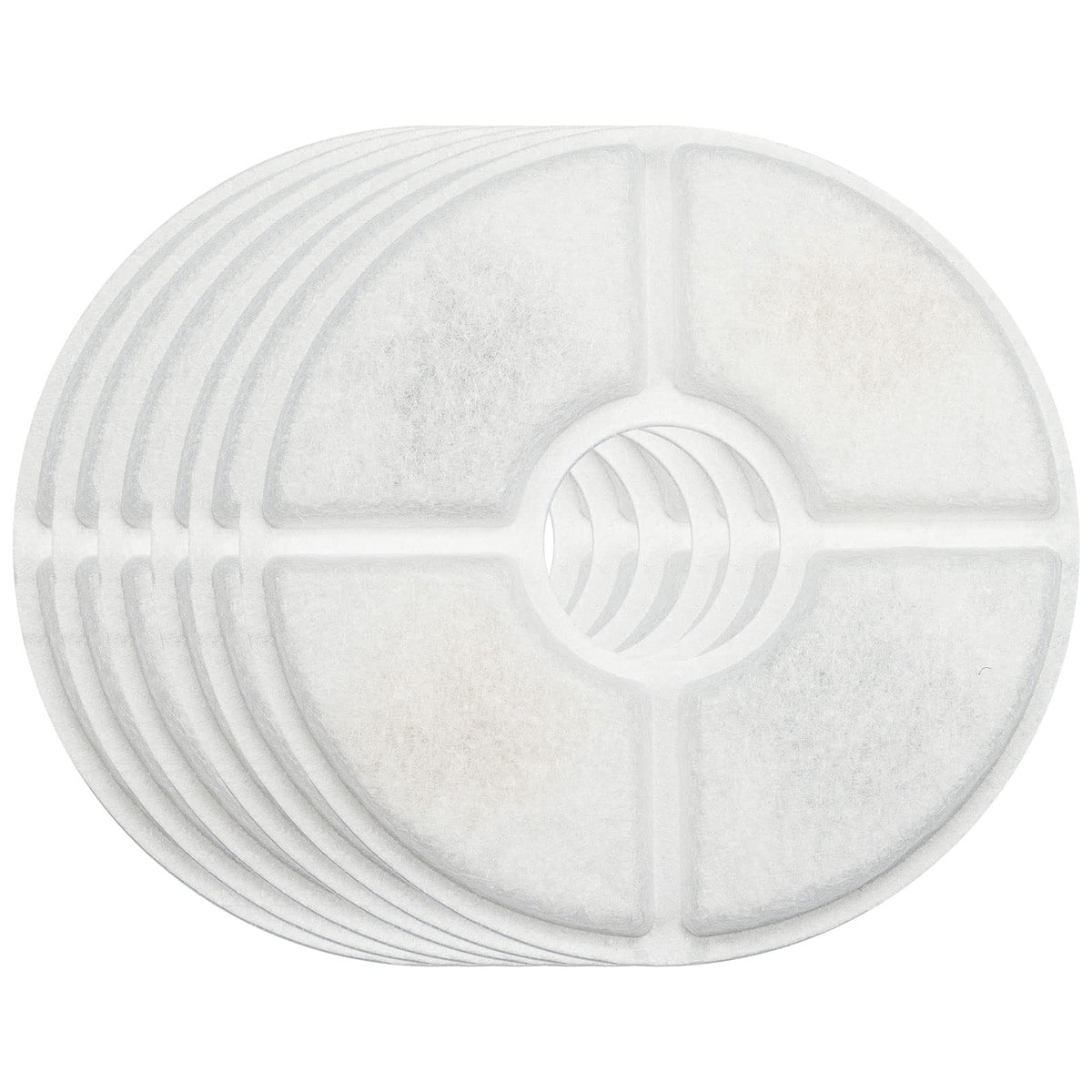Vekonn cat fountain filters six-pack packaged for quick replacement