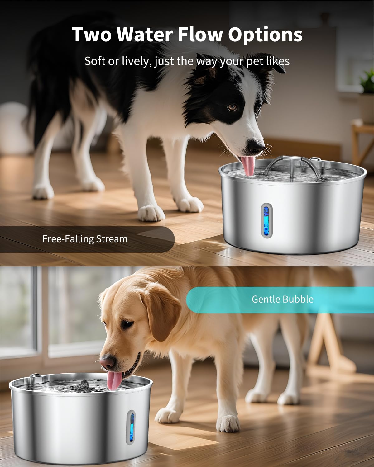 Vekonn complete fountain setup for dogs and cats in one place