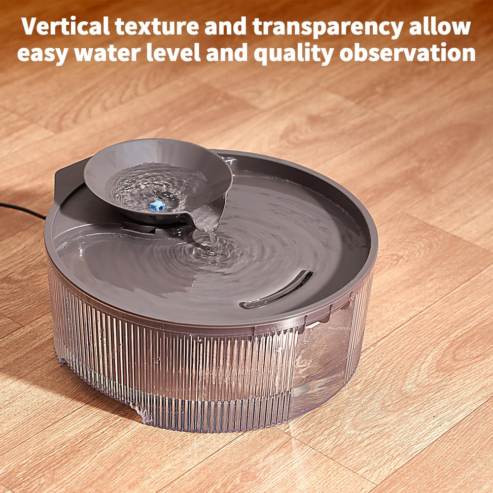Vekonn dog water fountain ultra-quiet-pump ensures peaceful nights and quiet homes