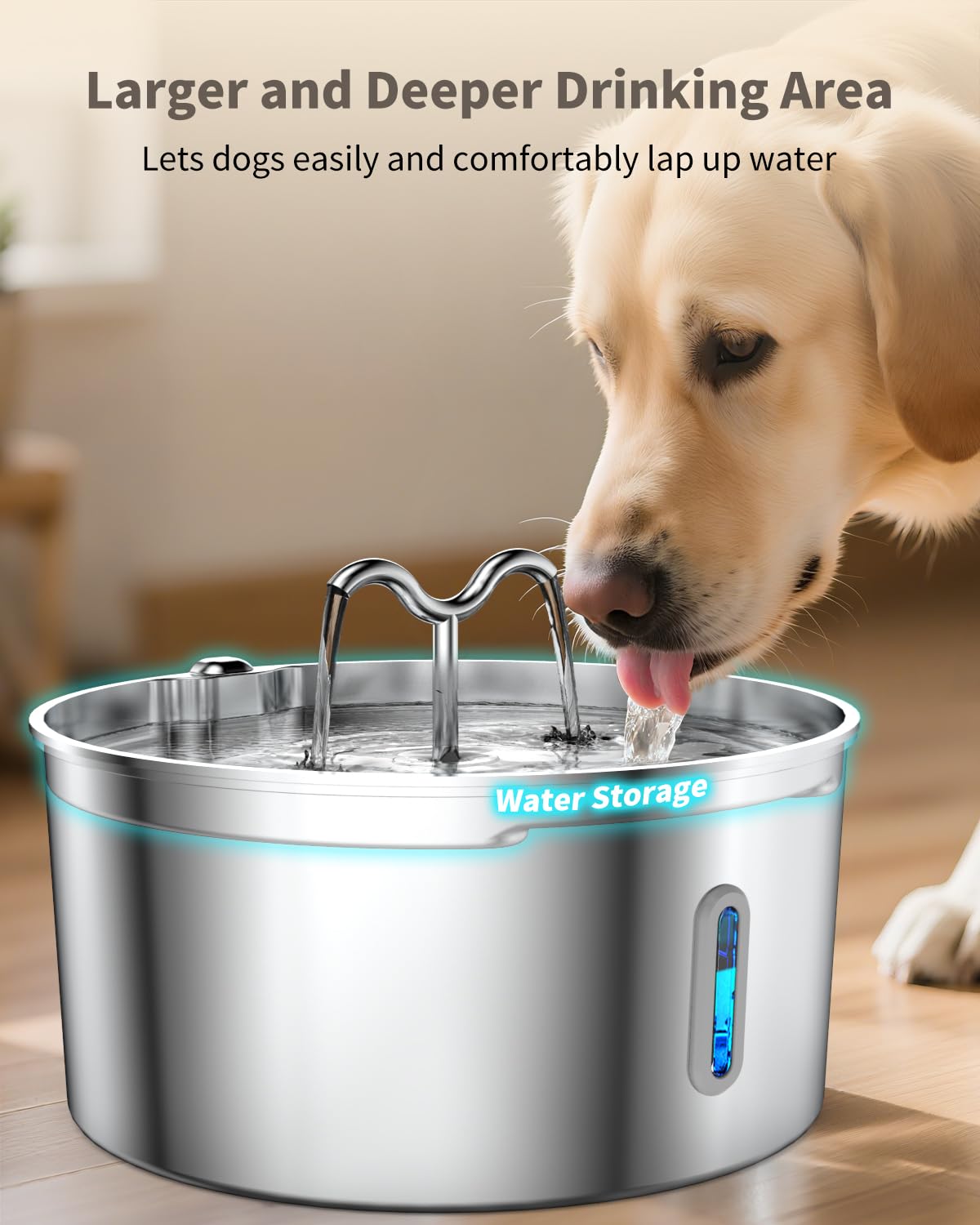 Vekonn ultra-quiet pump keeps hydration peaceful for pets and households
