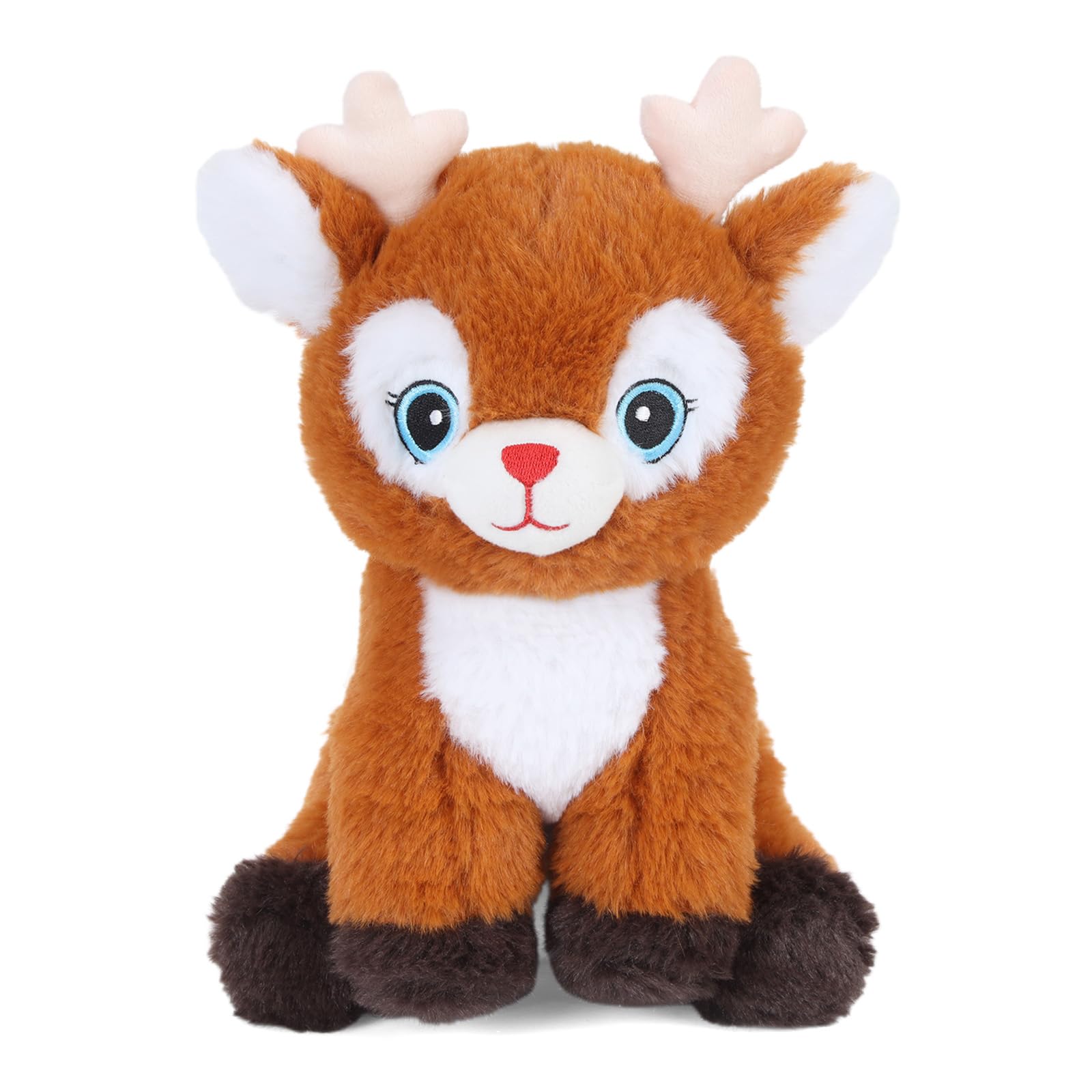 Veloisen dog toy with squeaky body for interactive play