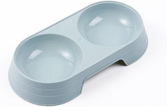Veloshine dual-compartment bowl for small pets offering easy meal and water separation