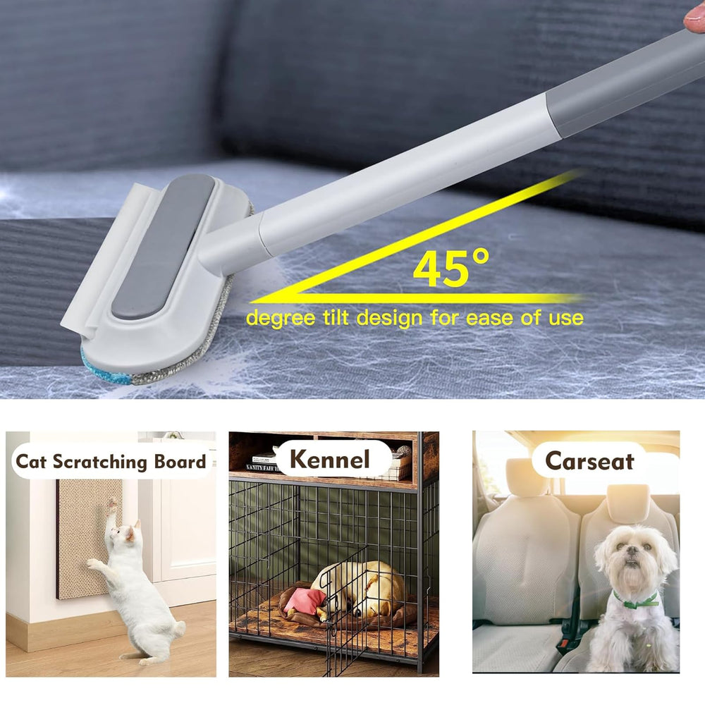 Velthorix ergonomic 17-inch handle reduces back strain during use.