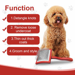 Velupet Zoom ergonomic comfort grip reduces hand fatigue during grooming