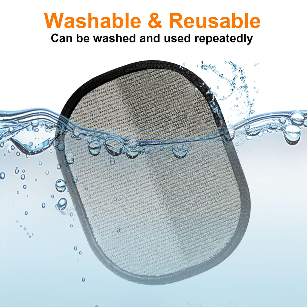 Velupet Zoom gloves remove hair from cat bed and cat tree surfaces.