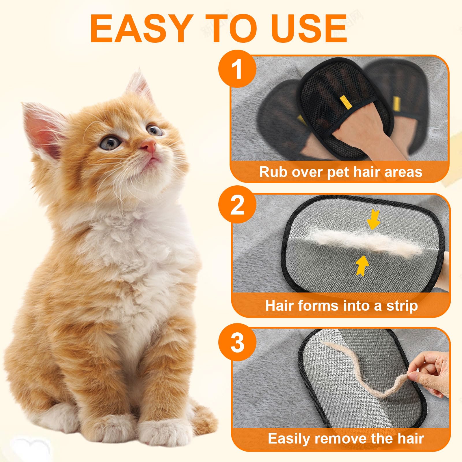 Velupet Zoom gloves reach sofa corners and crevices without fabric damage.