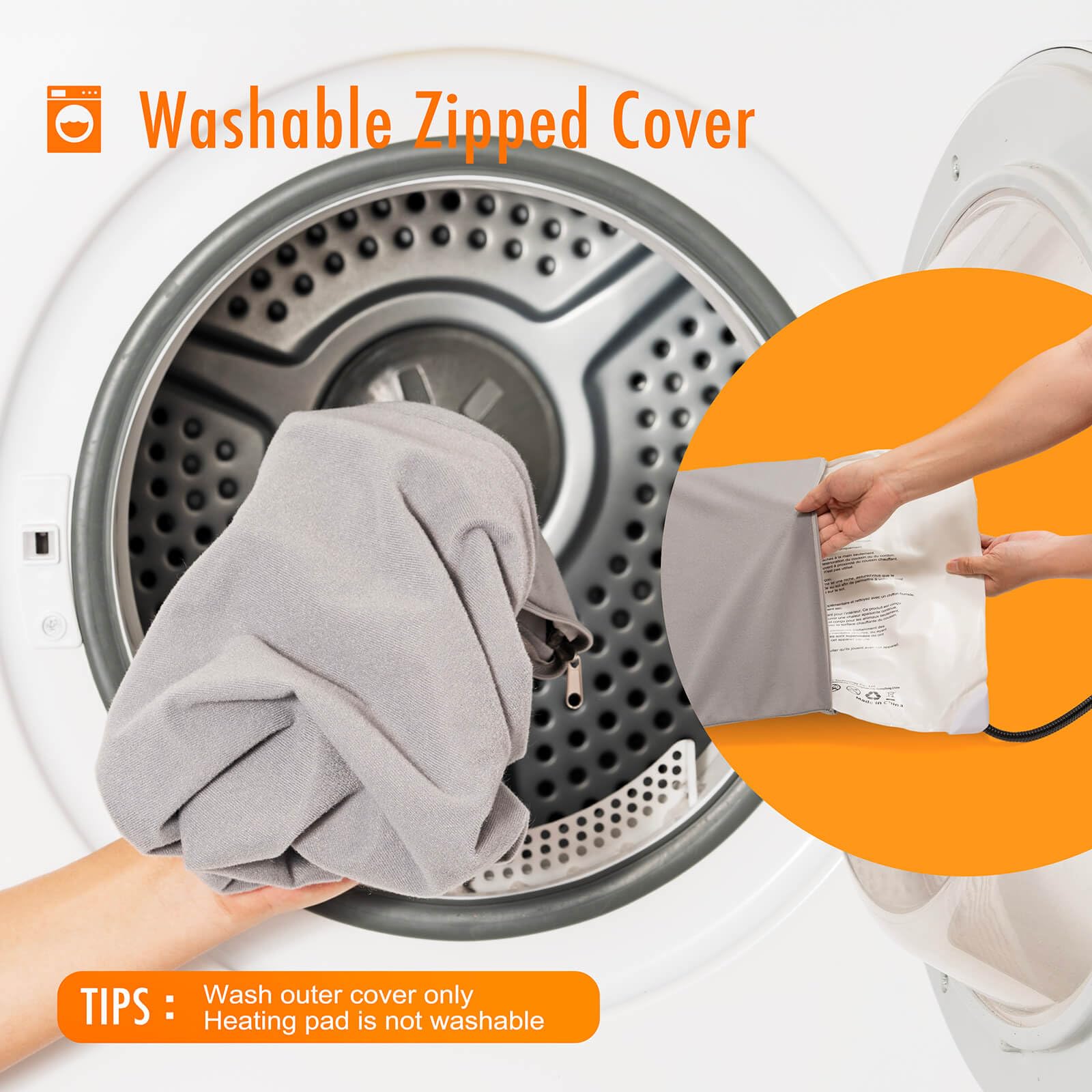 Velvopet heating pad 16x18 provides snuggly warmth beneath blankets