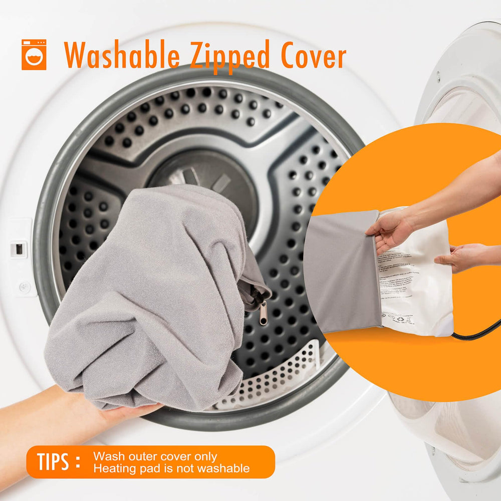 Velvopet heating pad 16x18 provides snuggly warmth beneath blankets