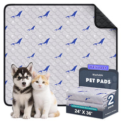 Velvopet absorbent-system pad keeps floors dry during training