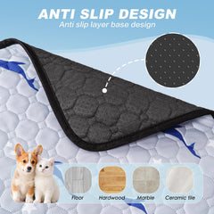 Velvopet machine-washable pad for repeated, easy cleaning