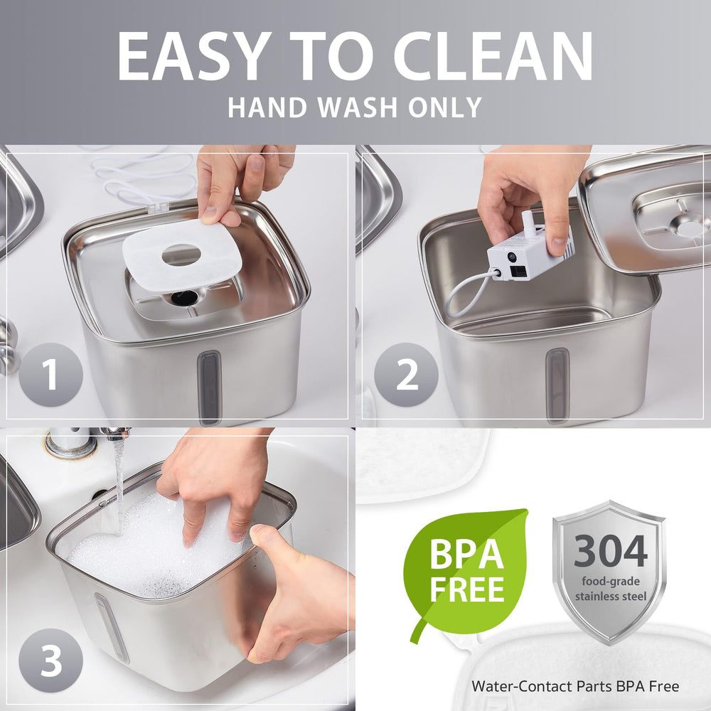 Veken 95oz tank with large capacity, reducing refills during busy days