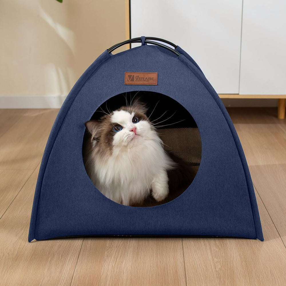 VERABE indoor-outdoor cat tent is rugged yet stylish for any setup.