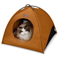 VERABE refugio para gatos: montaje rápido y listo para usar, ideal para inmediato disfrute.