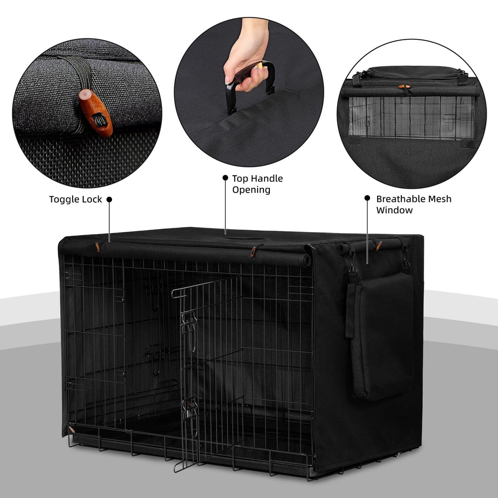 VERABE furniture-style black finish blends with modern interiors while offering comfort.