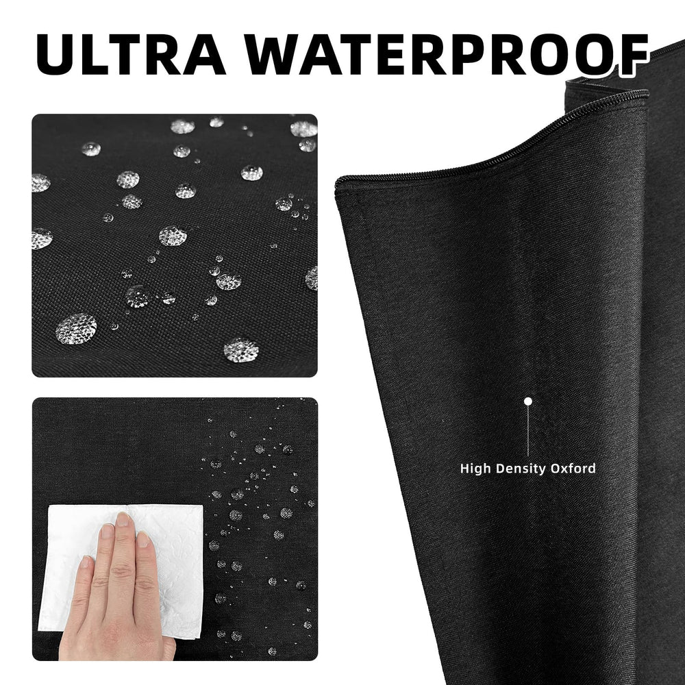 VERABE machine-washable cover simplifies cleanup after muddy outdoor adventures.