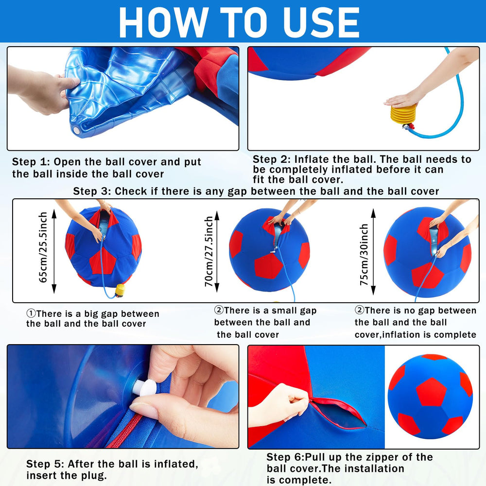 VercanMonth inflation pump and plug enabling easy, controlled inflation