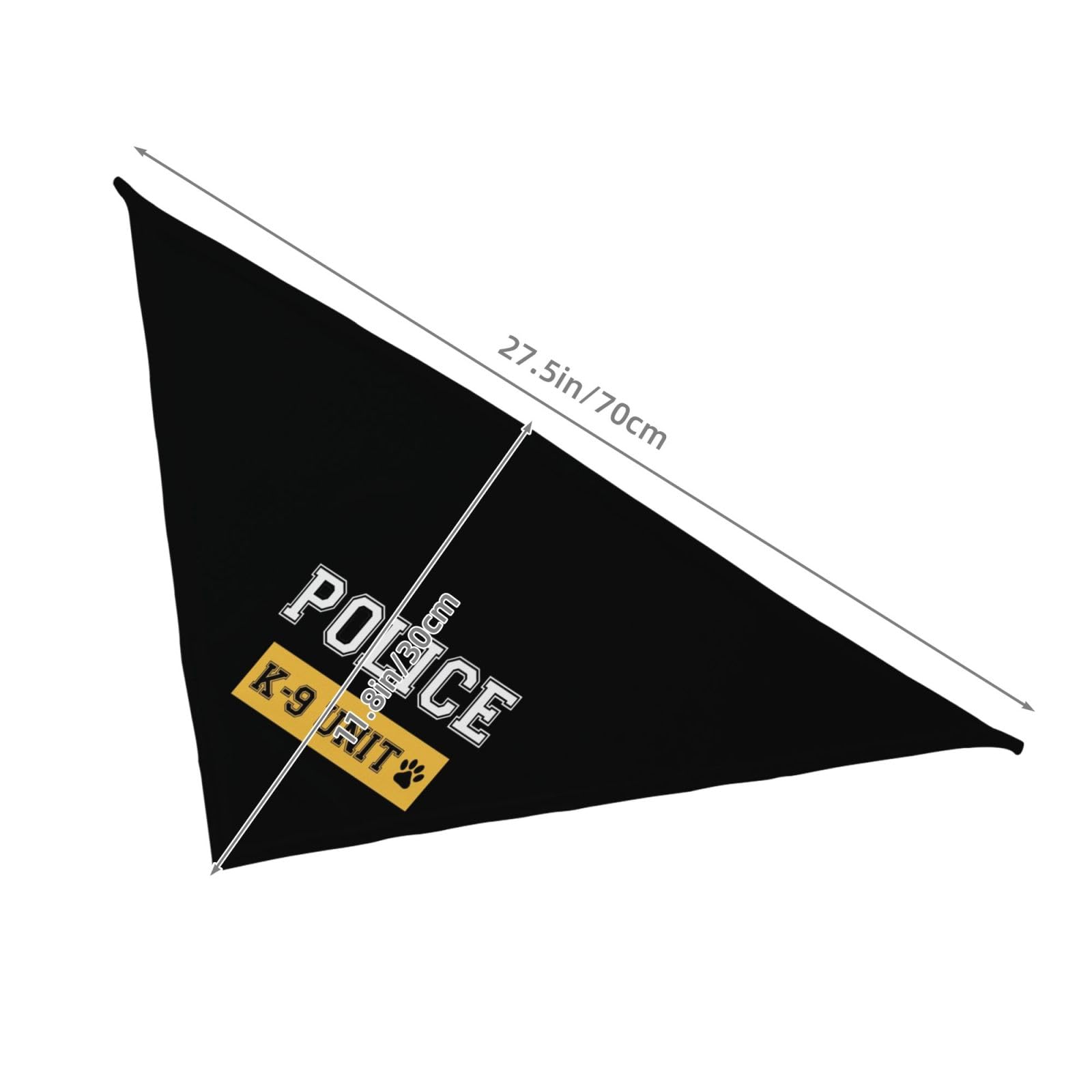 vercosee soft polyester bandana comfortable for daily use.