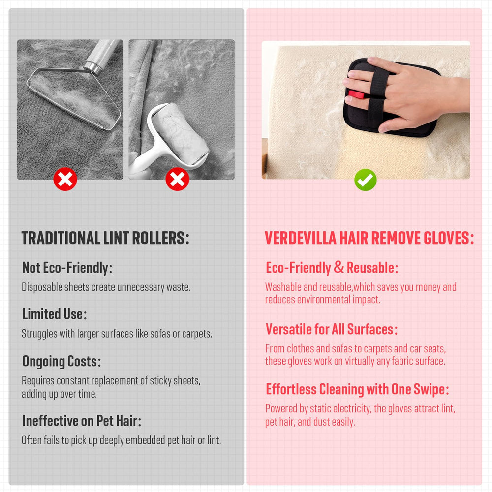 VerdeVilla soft skin-friendly gloves reduce hand fatigue during long sessions.