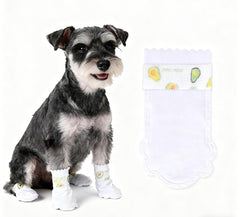 VerdiaYQHT adjustable-bandage booties demonstrate a secure fit for quick on-the-go use.