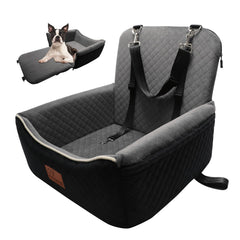 VERGODPRO dog car seat bed front seat installation for secure travel