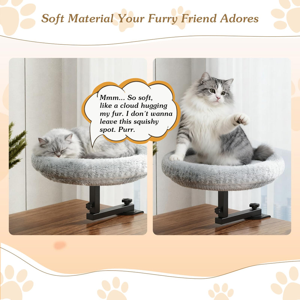 VERIFOST cat bed sturdy-steel-frame offers durable stability with no wobble