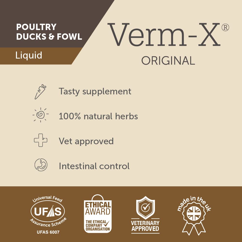 Verm-X traditional bread-soak method pictured for simple feeding.