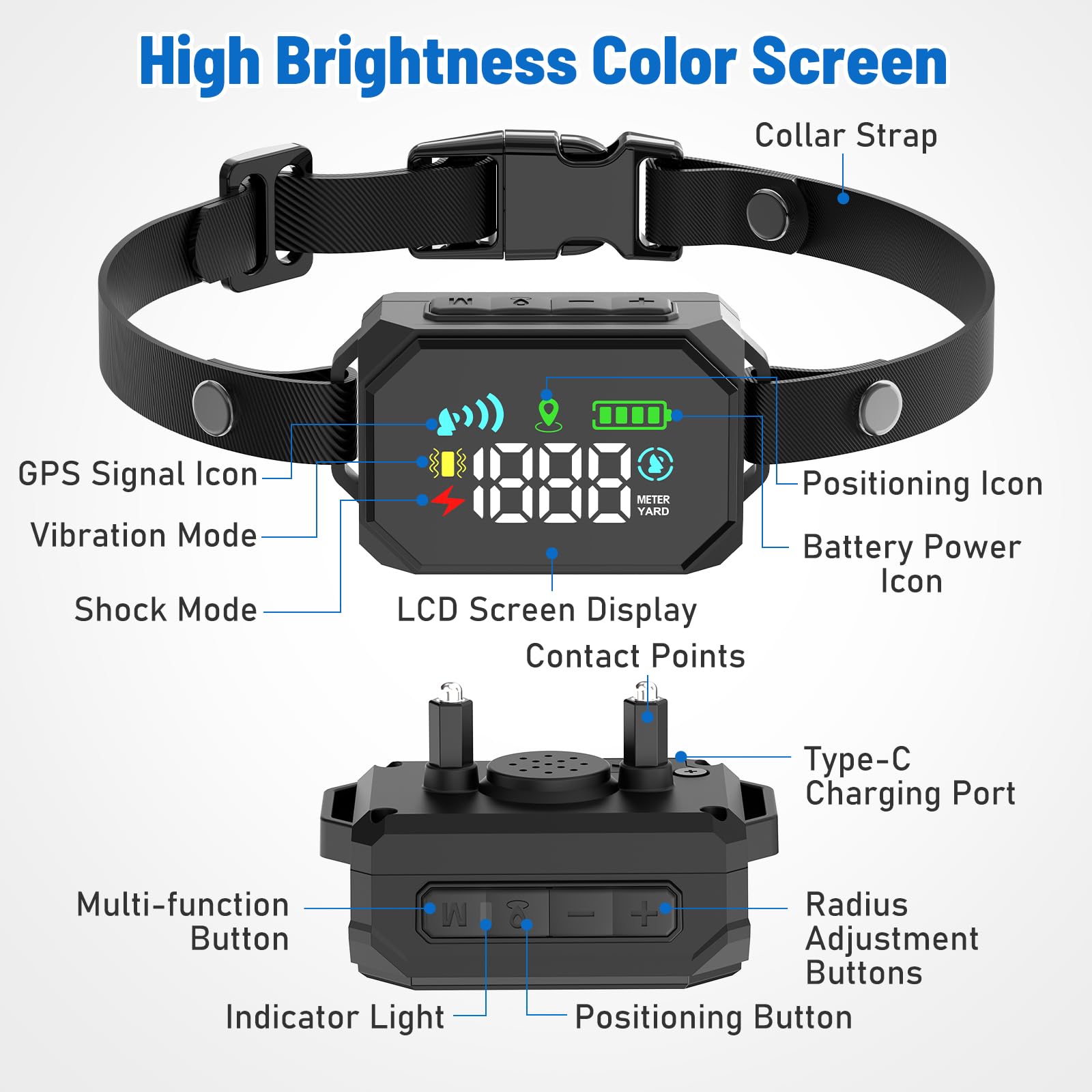 VERSMELO GPS boundary radius setup demonstrates scalable perimeters for large yards.