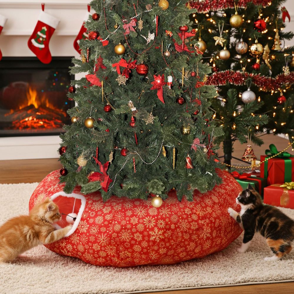 Vertintong foldable design folds flat for easy storage after holidays.